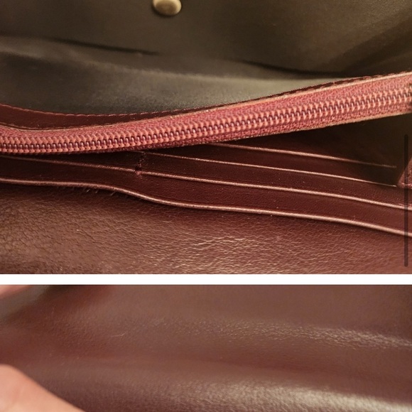 CHRISTIAN DIOR TROTTER MONOGRAM LEATHER LONG WALLET COA - Picture 3 of 9